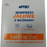 Synoptis Pharma Kompresy z włókna jałowego Apteo 5x5cm 2x25szt.