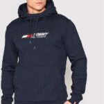 Tommy Hilfiger Bluza Essentials MW0MW22742 Granatowy Regular Fit