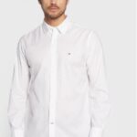 Tommy Hilfiger Koszula Core Flex Poplin MW0MW25035 Biały Regular Fit