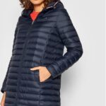 Tommy Hilfiger Kurtka Puchowa Essential Ww0Ww31035 Granatowy Regular Fit