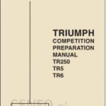 Triumph Competition Preparation Manual TR250 TR5 TR6 – Due 1st June 2013