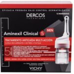 Vichy Dercos Aminexil Clinical 5 preparat przeciw wypadaniu włosów 12×6 ml dla mężczyzn