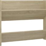 Vidaxl Szafka Ścienna Na Buty Dąb Sonoma 80X18X60 Cm Płyta Wiórowa 13452-806747