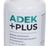 Visanto Witaminy Adek Complex Plus Zestaw Witamin A + D3 E K2 Mk7