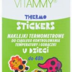 VITAMMY THERMO STICKERS NAKLEJKI TERMOMETROWE DO CIĄGŁEGO MONITOROWANIA GORĄCZKi