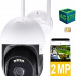 Zintronic Kamera Obrotowa Ip Gsm 3G 4G Lte Sim 2Mp Full Hd